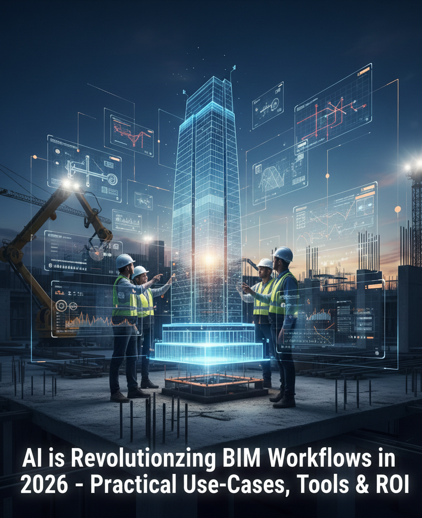 How AI is Revolutionizing BIM Workflows in 2026 – Practical Use-Cases, Tools & ROI